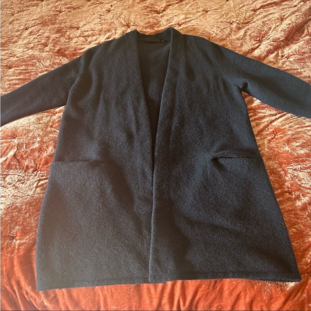 Cozy Jenni Kayne sweater coat in black